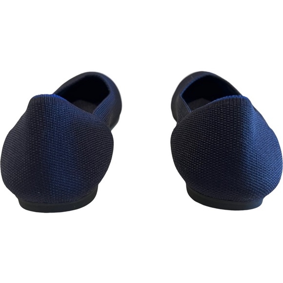 Rothy's Rounded Toe Flats in Maritime Navy Blue - Size 6.5 - Picture 7 of 11